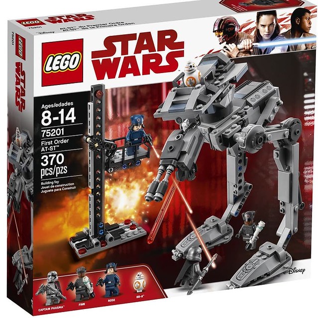 超強駕駛員BB-8 神救援場景還原！！LEGO 75201《STAR WARS：最後的絕地武士》第一軍團AT-ST First Order AT-ST
