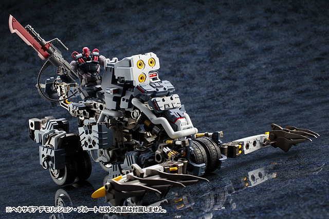 全部拆光光！壽屋《HEXA GEAR》1/24 KIT BLOCK 「Demolition Brute」デモリッション・ブルート | 玩具人 ...