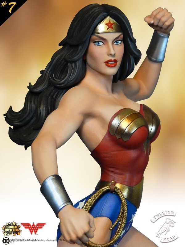女神也來大秀肌肉！～Tweeterhead Super Powers 系列【神力女超人】Wonder Woman Maquette 1/6 比例全身雕像作品