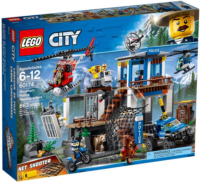 超有趣的樹幹人必收！！ LEGO 60170、60171、60174、60176 城市系列 高山警察盒組整理 2018年上半部分盒組 Part 2！！