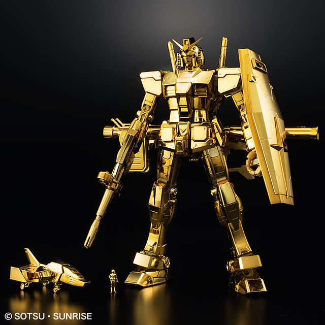 超刺眼的金色景品第三彈！MG 1/100《機動戰士鋼彈》RX-78-2 鋼彈 Ver.3.0 [金色鍍膜版]【鋼彈東京基地會員限定景品】