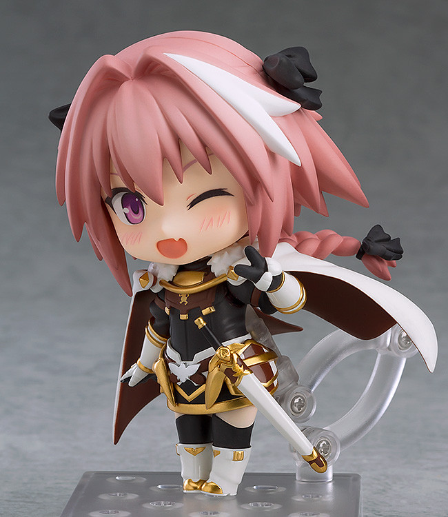 【更新官圖&販售資訊】Yo是可愛的阿福～黏土人《Fate/Apocrypha》“黑“之RIDER 阿斯托爾福（“黒”のライダー アストルフォ）