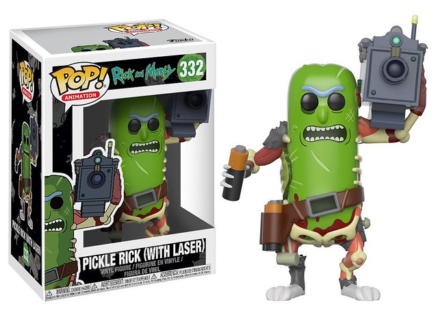 讚嘆就好，我是醃黃瓜！ FUNKO POP! ANIMATION 系列《瑞克和莫蒂》醃黃瓜瑞克 Rick and Morty Pickle Rick 索藍尼亞降臨～