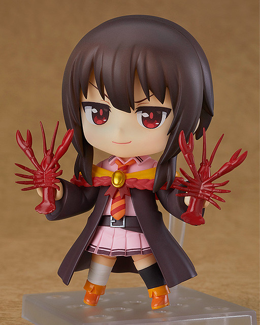黏土人《為美好的世界獻上祝福！》惠惠 學生制服Ver. （ねんどろいど めぐみん 学生服Ver.）【WF2018［冬］先行販售】