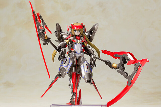 暴走後的黑化型態！壽屋《Frame Arms Girl 骨裝機娘》反轉魔鷲（フレズヴェルク=インバート） 