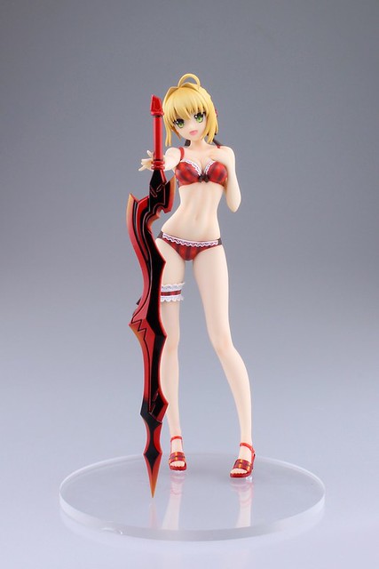 《Fate／EXTELLA》 尼祿・克勞狄烏斯 薔薇造型 限定寶具版本！ネロ・クラウディウス ローズ・ヴァカンスver. イベント限定宝具仕様