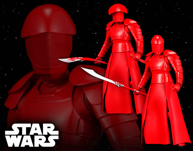一次蒐集完豐富的武器陣容～！ 壽屋 ARTFX+《STAR WARS：最後的絕地武士》菁英禁衛軍 雙人包 Elite Praetorian Guard エリート・プレトリアン・ガード 2パック