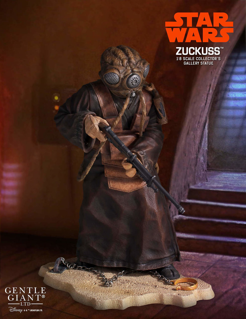 超冷門的賞金獵人！！ Gentle Giant Collector’s Gallery 星際大戰【扎庫斯】Zuckuss 1/8 比例全身雕像作品