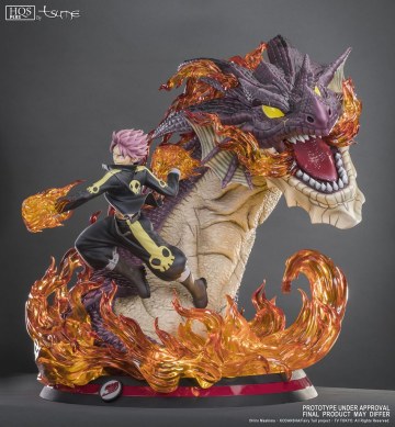 「火龍」的魄力姿態完美再現！！ Tsume-Art HQS+ 系列《FAIRY TAIL魔導少年》納茲 Natsu Dragon Slayer 1/4 比例全身雕像作品