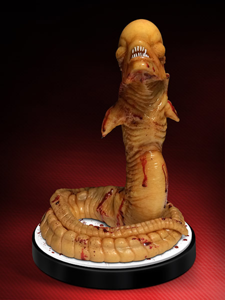 從胸口迸出的噩夢～！ Hollywood Collectibles Group【破胸體】Alien Chestburster 1：1 比例道具複製品 普通版/HCG限定版