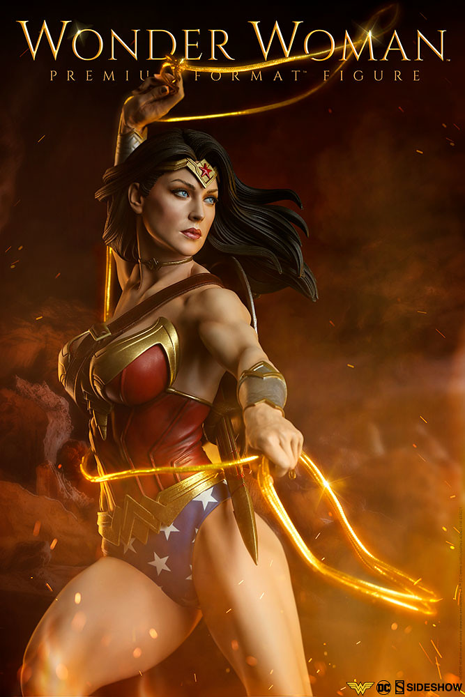 既優美又強悍的女神～！ Sideshow Collectibles Premium Format Figure 系列 DC Comics【神力女超人】Wonder Woman 1/4 比例全身雕像作品
