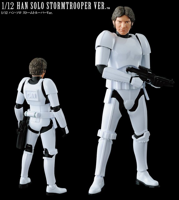 嶄新技術讓模型擁有逼真頭雕！BANDAI - 韓索羅 帝國風暴兵 Ver. HAN SOLO STROMTROOPER Ver.™ ハン・ソロ ストームトルーパーVer.™