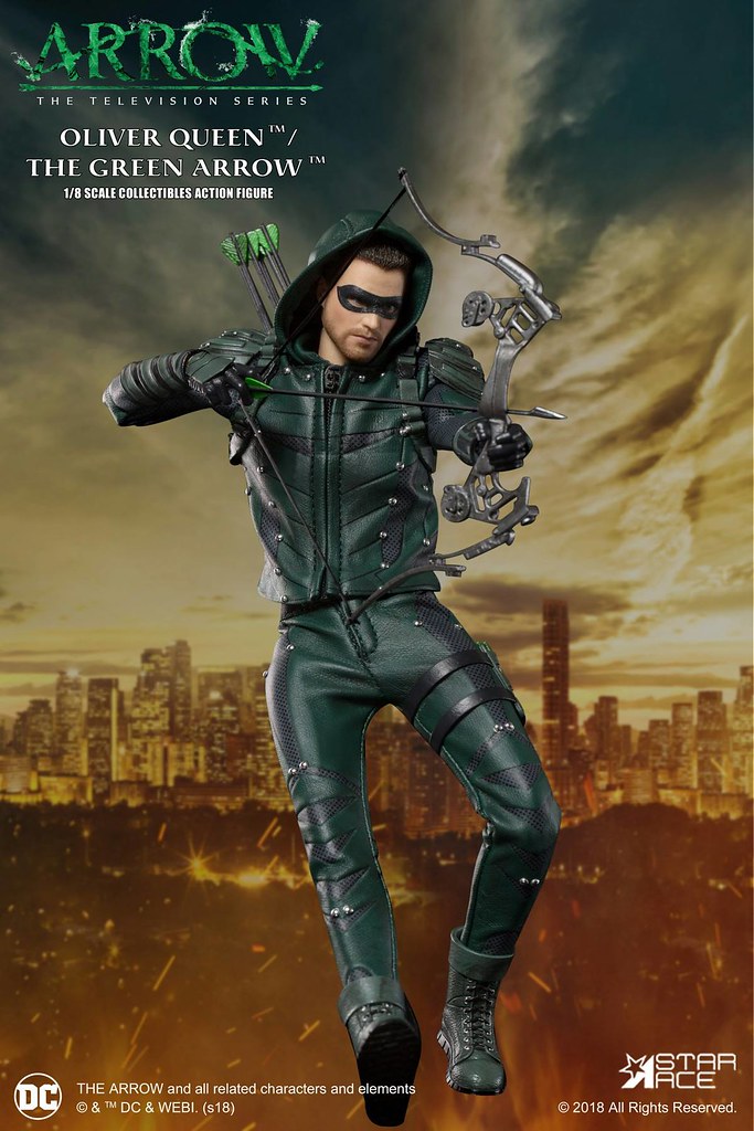 現代羅賓漢駕到～！Star Ace Toys DC TV Real Master 系列《綠箭俠》綠箭俠 豪華版 Green Arrow (Deluxe Version) 1/8 比例人偶作品