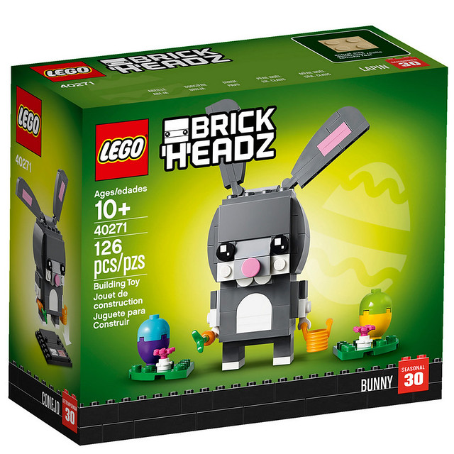 大頭人偶全面進擊樂高節慶包～LEGO 40271 BrickHeadz 系列【復活節兔兔】Seasonal Easter Bunny