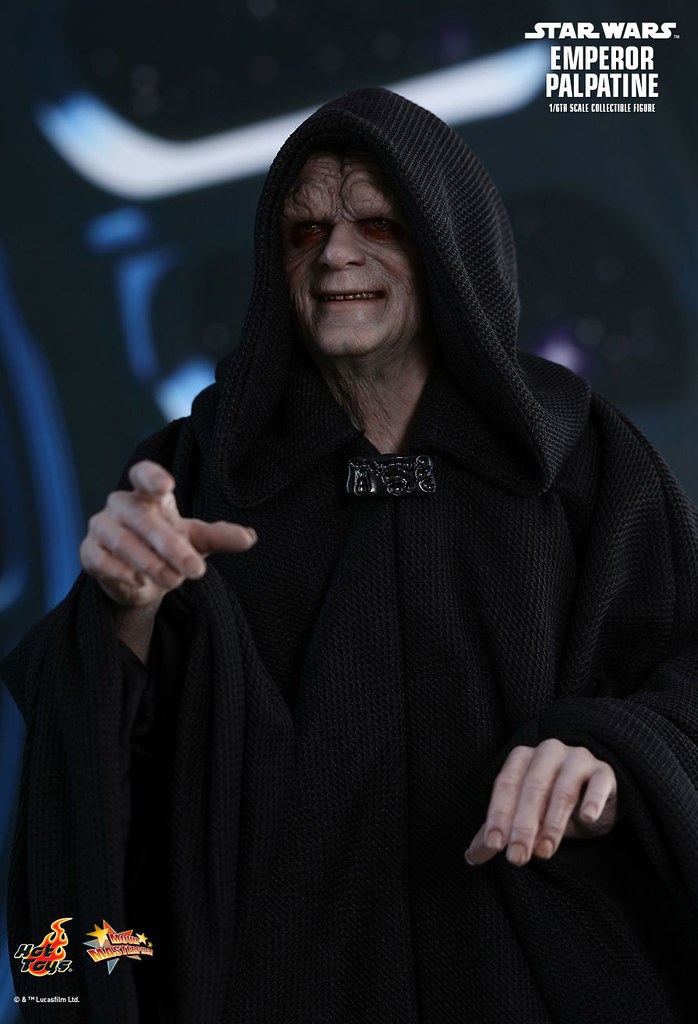 邪惡可怕的臉龐完全再現！！ Hot Toys - MMS467 -《星際大戰六部曲：絕地大反攻》皇帝 白卜庭 Emperor Palpatine 1/6 比例人偶作品