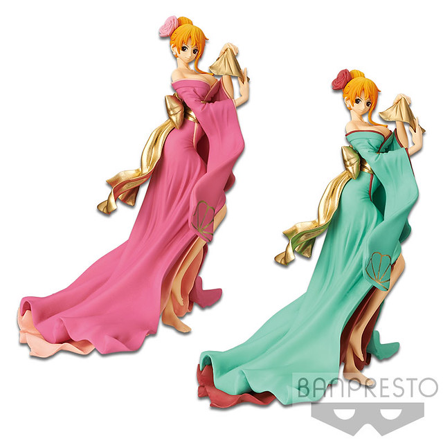 Banpresto《ONE PIECE》娜美 和裝小町 ワンピース ナミ 和装小町-NAMI-  普通/特別配色ver.