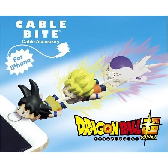 天啊！眾多 JUMP 角色加入咬咬行列！CABLE BITE 《七龍珠》《ONE PIECE》《銀魂》iPhone充電線保護套預計 3 月發售！