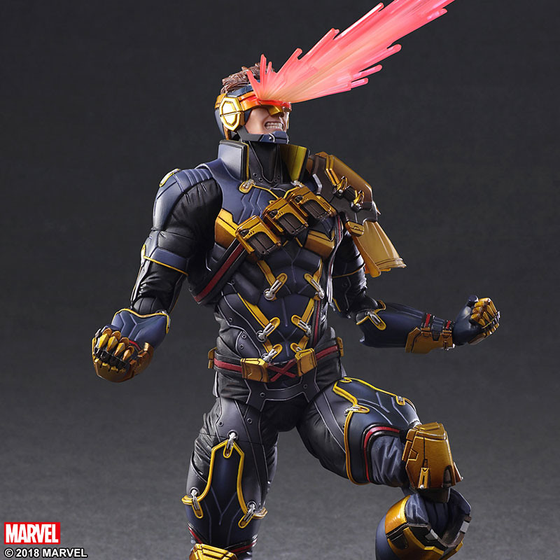 從眼睛噴出強大雷射超霸氣！！VARIANT PLAY ARTS改 Marvel Universe 變體版【獨眼龍】Cyclops