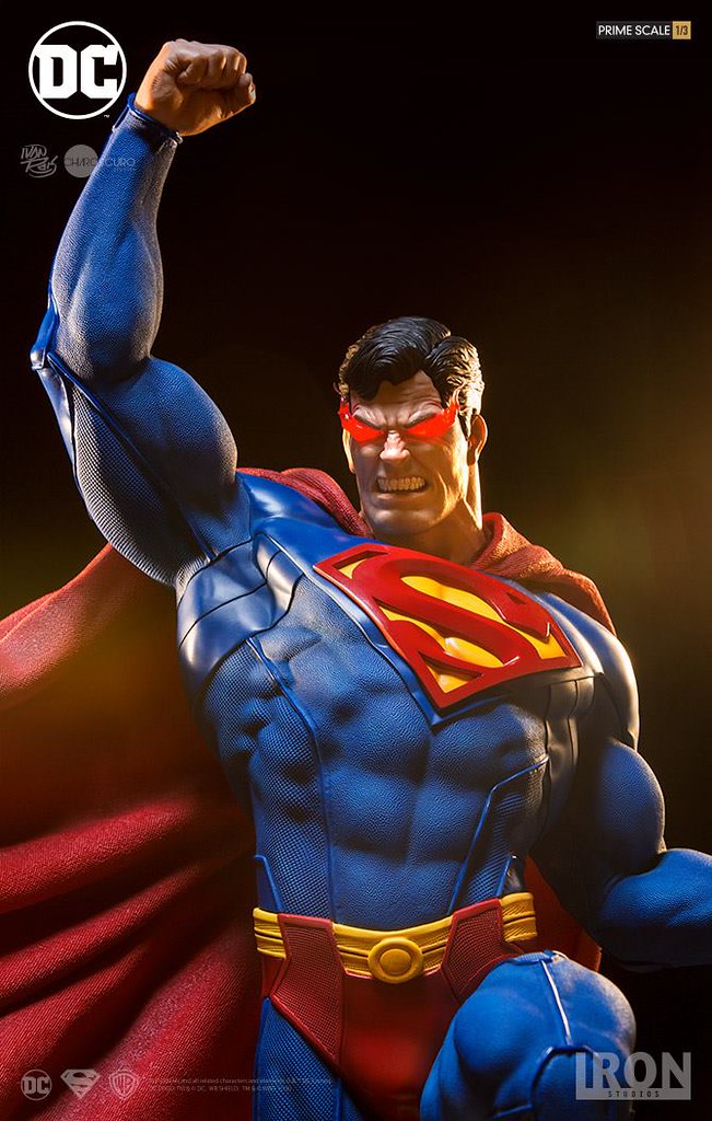 這個肌肉也太可怕了～！Iron Studios Prime Scale 系列【超人】Superman 1/3 比例全身雕像作品