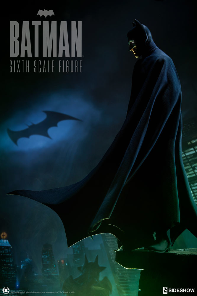 守護高譚的闇夜騎士降臨！！ Sideshow Collectibles DC Comics【蝙蝠俠】Batman 1/6 比例人偶作品