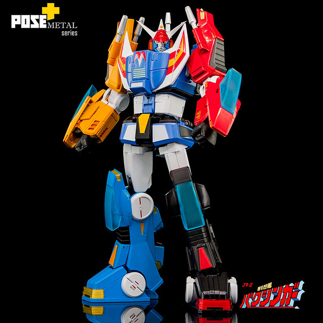 【官圖＆販售資訊更新】濃厚暴走族風格！POSE+ 合金系列《銀河烈風》「幕臣我(Baxinger)」試作品情報公開！銀河烈風バクシンガー