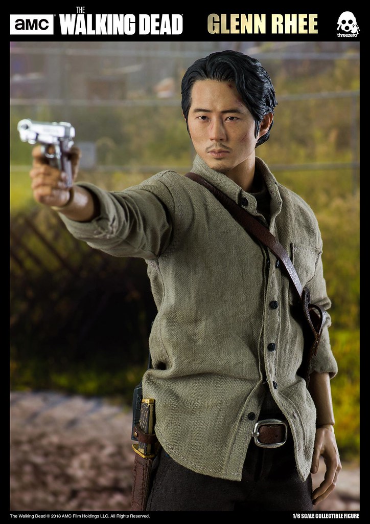 劇迷都要噴淚啦～～ threezero《陰屍路》葛倫．瑞 The Walking Dead Glenn Rhee 1/6 比例人偶作品 普通版/豪華版