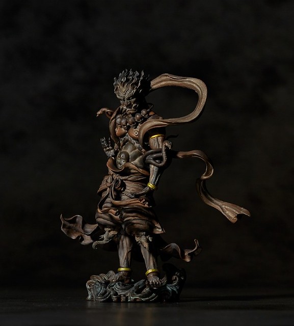 タケヤ式自在置物 KT-016 深沙大将 木調｜KTプロジェクト｜海洋堂