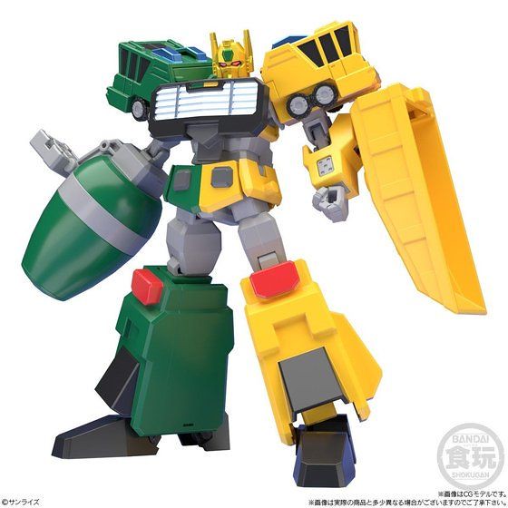 超級迷你盒玩 《勇者王GaoGaiGar》『撃龍神』強力登場【PB限定】！スーパーミニプラ 勇者王ガオガイガー 撃龍神【プレミアムバンダイ限定】
