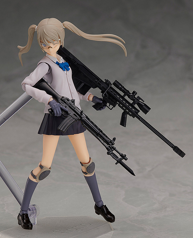 擅長「反器材步槍」的制服少女登場！figma 《LittleArmory》 照安鞠亞（リトルアーモリー 照安 鞠亜）