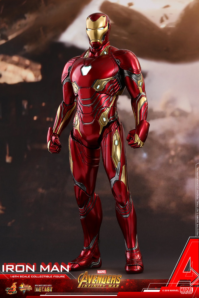 Hot Toys MMS473D23 1 6 50 Avengers Infinity War Iron Man Mark L Toy People News