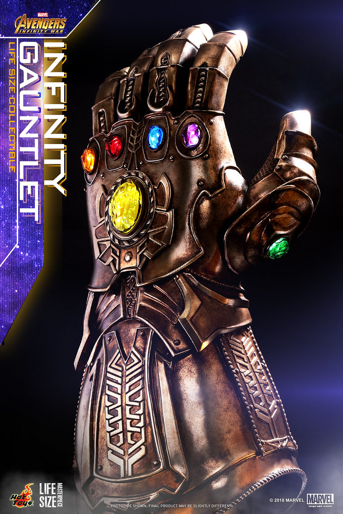 Hot Toys – LMS006- 《復仇者聯盟：無限之戰》1:1 無限手套 Avengers: Infinity War Infinity Gauntlet