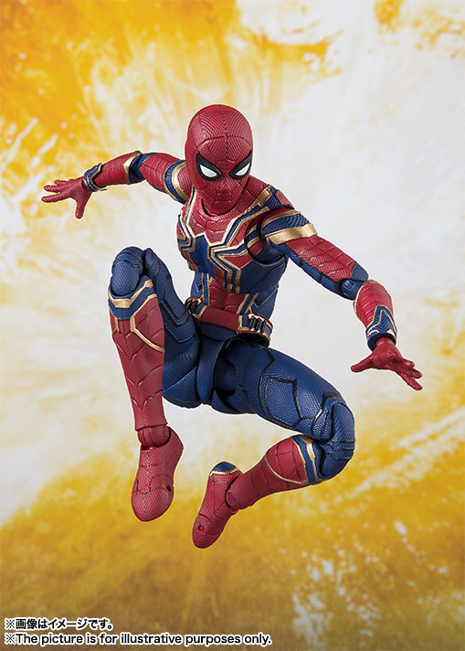 穿上帥氣新款戰衣參戰～！ S.H.Figuarts《復仇者聯盟3：無限之戰》鋼鐵蜘蛛 Iron Spider アイアン・スパイダー（アベンジャーズ／インフィニティ・ウォー）