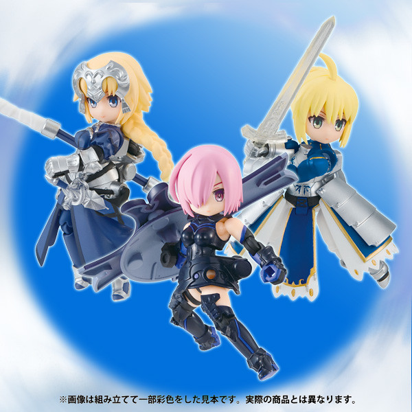 Desktop Army x《Fate/Grand Order》阿爾托莉亞 / 瑪修 / 聖女貞德（デスクトップアーミー マシュ、アルトリア、ジャンヌ・ダルク）