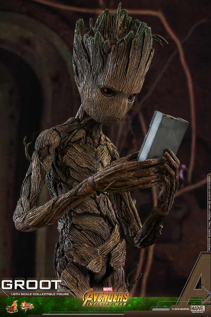 Hot Toys - MMS475 - 《復仇者聯盟：無限之戰》 1/6 比例 格魯特 Avengers: Infinity War Groot