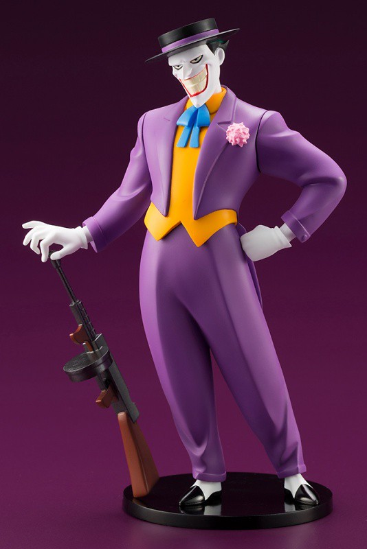 令人難忘的經典形象，堂堂犯罪王子登場！！ 壽屋 ARTFX+ 系列《蝙蝠俠：動畫系列》小丑 ジョーカー アニメイテッド