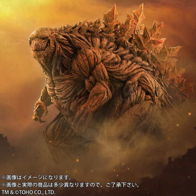 夕陽下令人絕望的龐大身影 X Plus 東寶30cm系列 Godzilla 怪獸惑星 哥吉拉 ゴジラ アース 少年ric限定版 玩具人toy People News