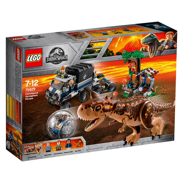 準備接受樂高恐龍大轟炸了嗎～～ LEGO 75926、75927、75928、75929、75930《侏羅紀世界：殞落國度》Jurassic World: Fallen Kingdom 電影盒組整理