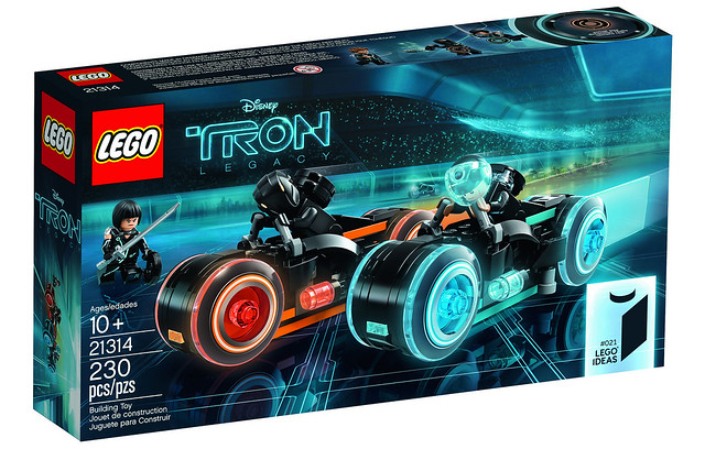 光輪機車真的帥翻天！！ LEGO 21314 Ideas 系列《創：光速戰記》Tron Legacy