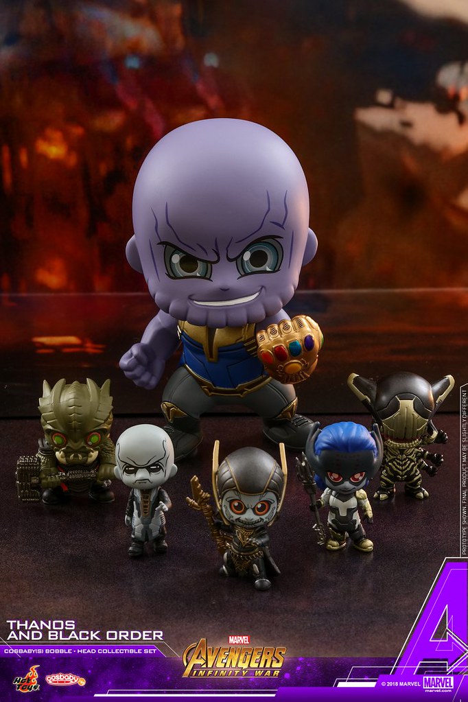 把可怕的反派們全都萌化～～ Hot Toys - COSB431-451《復仇者聯盟3：無限之戰》Avengers: Infinity War Cosbaby (S) Bobble-Head Series