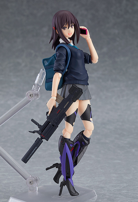 武裝×女高中生×figma 新系列！第一彈《ARMS NOTE》仿生女高中生（バイオニック・ジョシコウセイ）