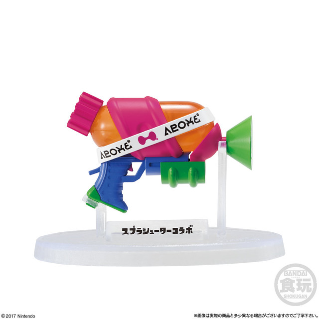 【更新官圖&販售資訊】《漆彈大作戰2》「武器收藏3」食玩（スプラトゥーン2 ブキコレクション3）
