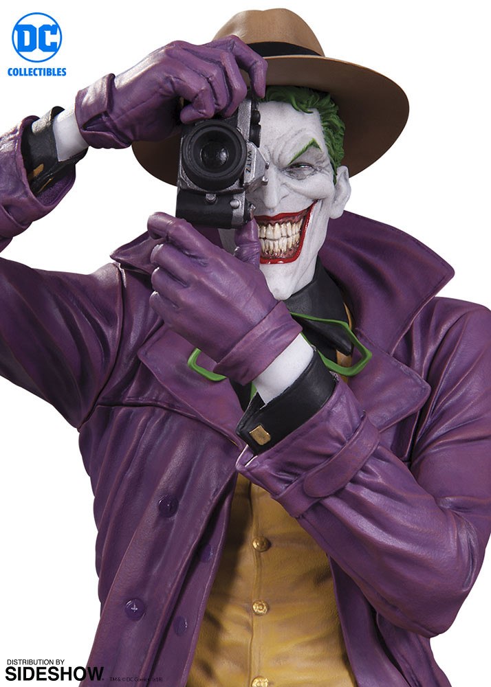 令人不寒而慄的笑容再登場！！ DC Collectibles DC 設計師系列【小丑by Brian Bolland】The Joker by Brian Bolland Mini Statue 全身雕像作品