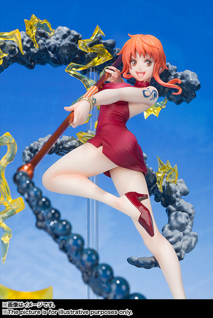 Figuarts ZERO『超激戰-EXTRA BATTLE-』《航海王》娜美 魔法天候棒「黑球」！フィギュアーツZERO ナミ -ブラック・ボール-