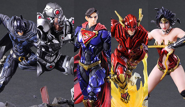 DC Comics VARIANT 《正義聯盟》TRADING ARTS 角色盒玩！トレーディングアーツ