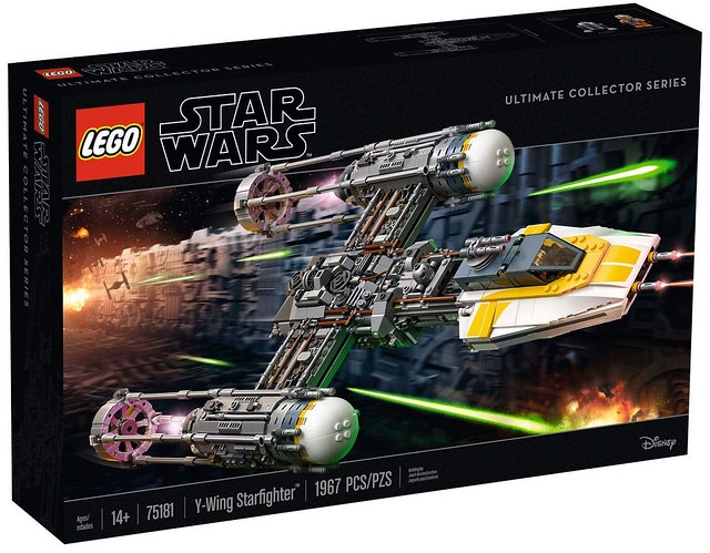精密複雜的管線細節令人大呼過癮！！ LEGO 75181《星際大戰》終極收藏家系列【Y 翼戰機】Star Wars UCS Y-Wing Starfighter