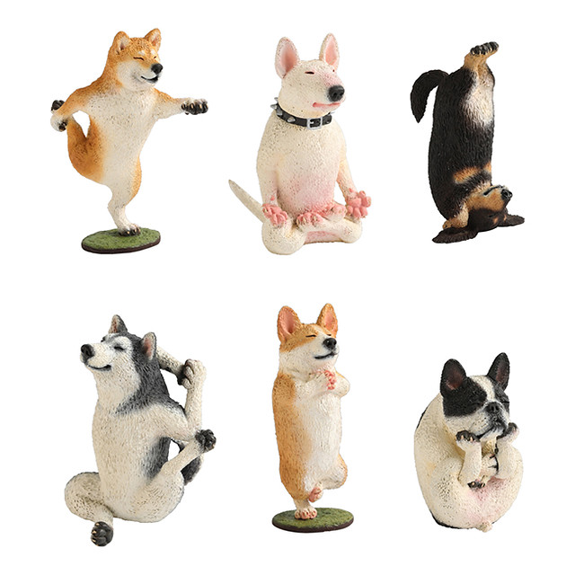超人氣《朝隈俊男》ANIMAL LIFE 「狗瑜珈大師」盒玩再次販售！犬のヨガ