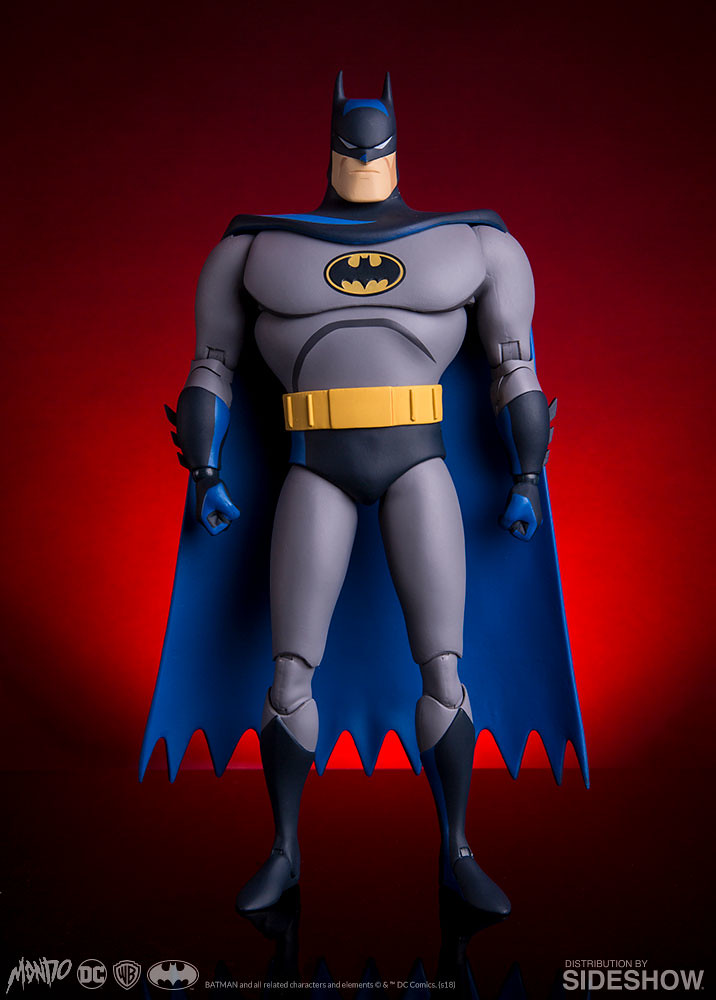 經典形象懷念登場！！ MONDO《蝙蝠俠：動畫系列》蝙蝠俠 Batman: The Animated Series Batman 1/6 比例人偶作品