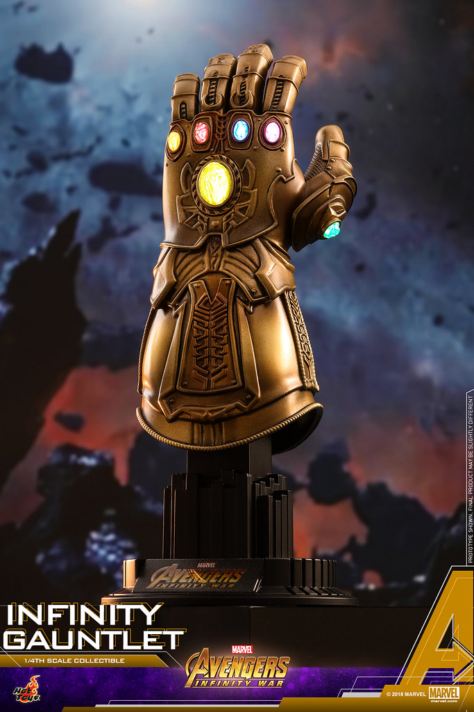 Hot Toys - ACS003 - 《復仇者聯盟：無限之戰》1/4 比例 無限手套 Avengers: Infinity War 1/4th scale Infinity Gauntlet