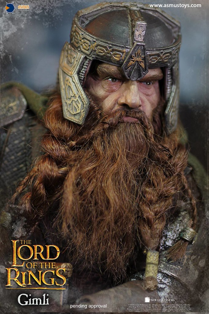 超討喜的矮人戰將！！ Asmus Toys 魔戒系列【金靂】Gimli 1/6 比例人偶作品