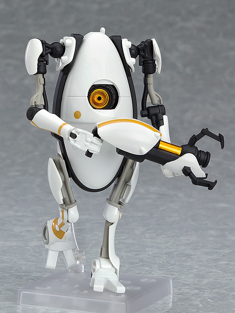 請向夥伴揮手。黏土人《傳送門2（Portal 2）》P-Body（ねんどろいど P-Body）